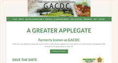 Desktop Screenshot of gacdc.org