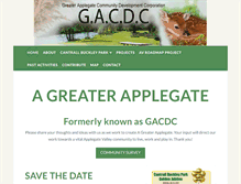 Tablet Screenshot of gacdc.org